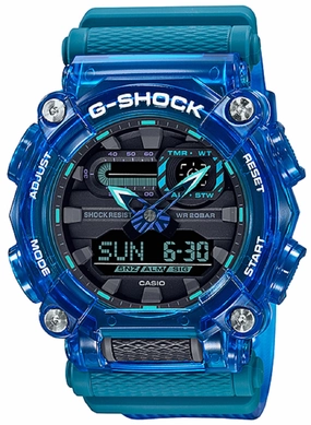 Casio G-shock GA-900SKL-2A Digital Analog Stainless Steel Strap Watch For Men