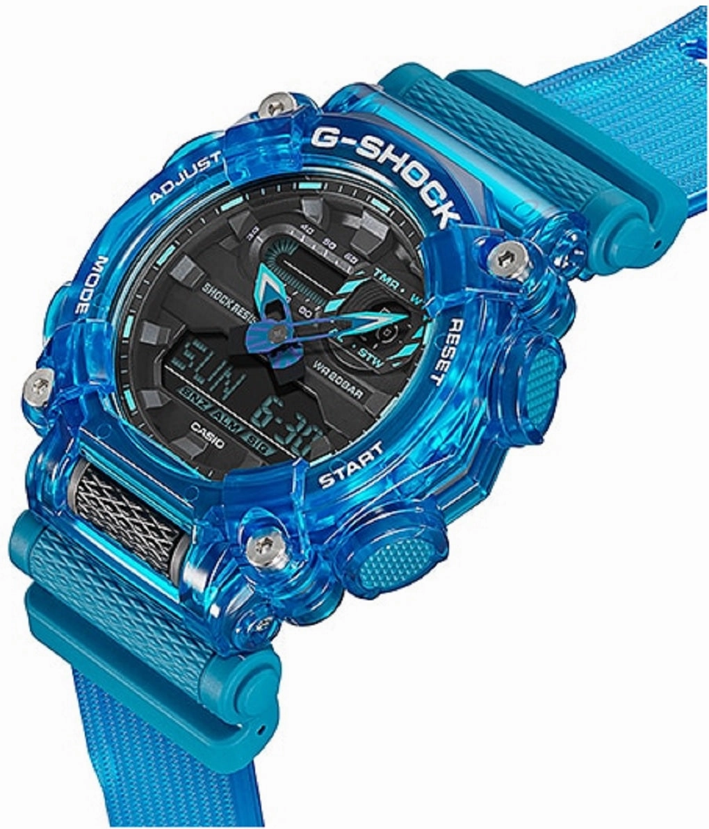 Casio G-shock GA-900SKL-2A Digital Analog Stainless Steel Strap Watch For Men