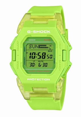 Casio G-shock GD-B500S-3DR Digital Rubber Strap Bluetooth Watch for Men