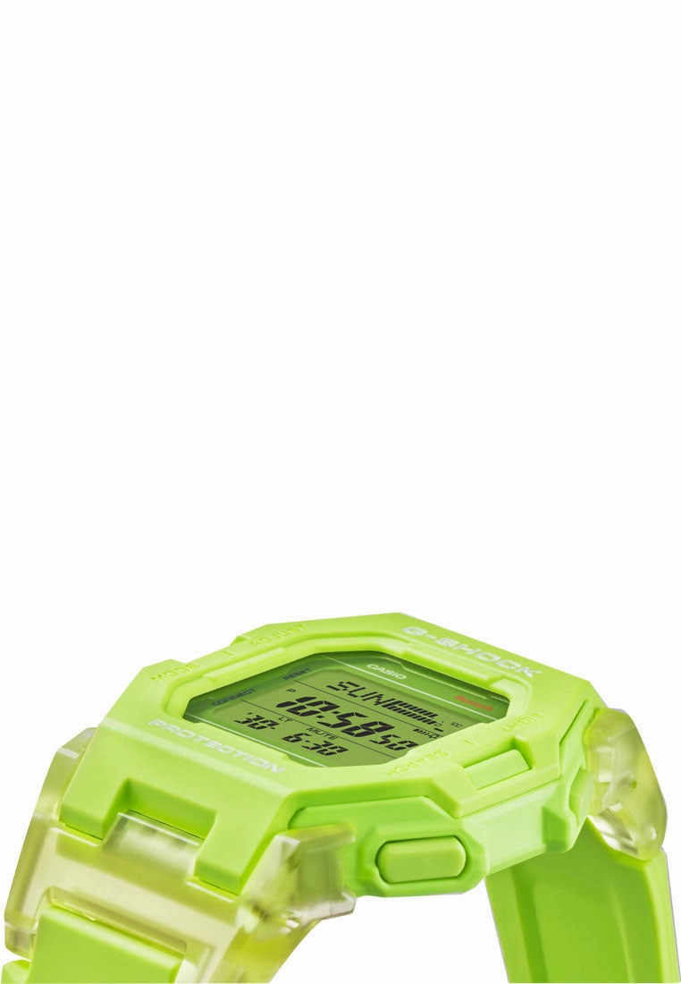 Casio G-shock GD-B500S-3DR Digital Rubber Strap Bluetooth Watch for Men