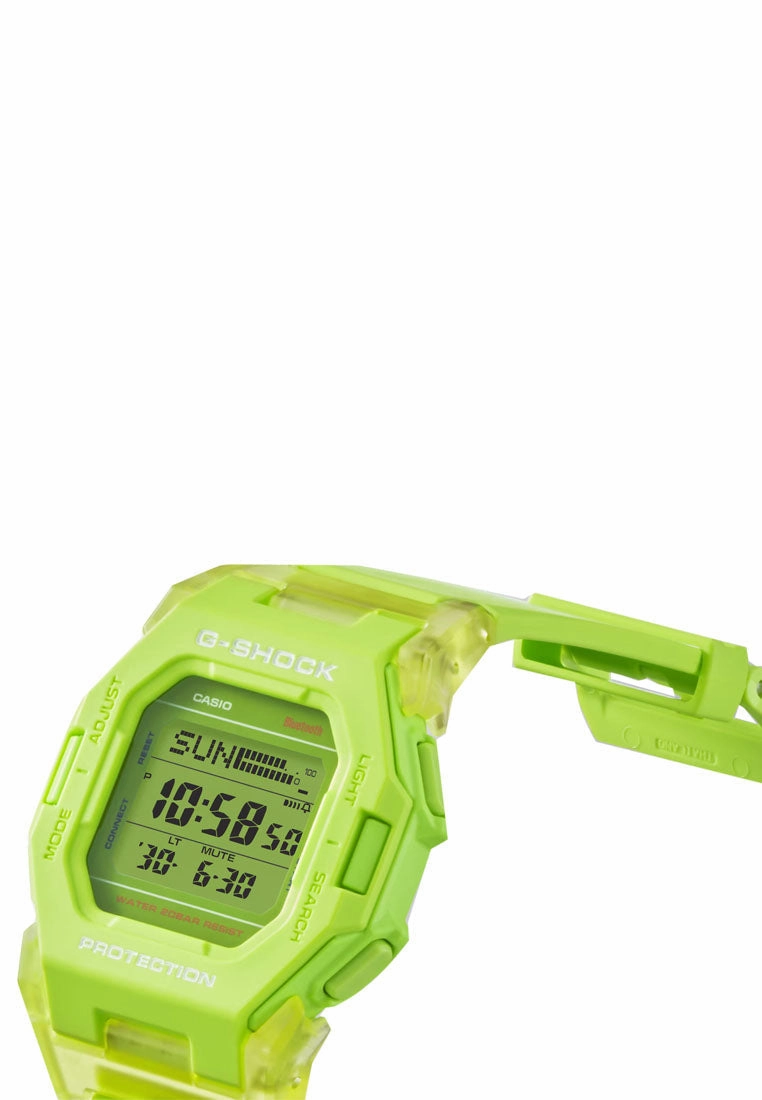 Casio G-shock GD-B500S-3DR Digital Rubber Strap Bluetooth Watch for Men