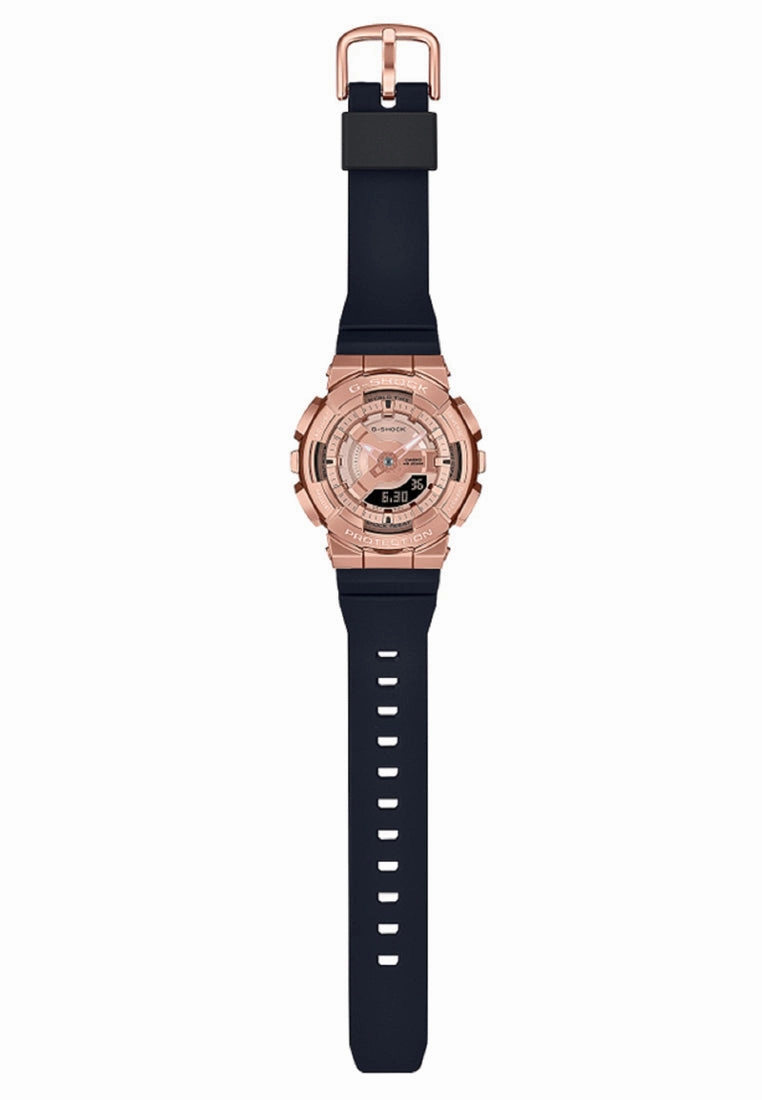 Casio G-shock GM-S110PG-1A Digital Analog Rubber Strap Watch