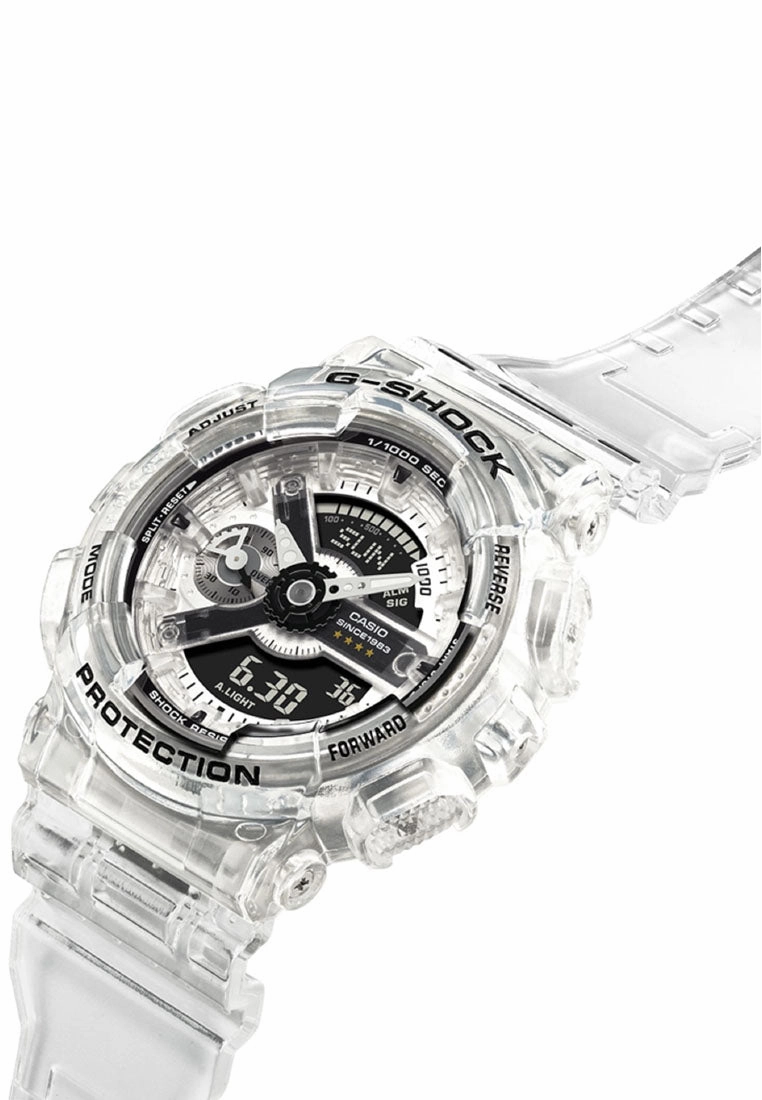 Casio G-shock GMA-S114RX-7A Digital Analog Rubber Strap Watch