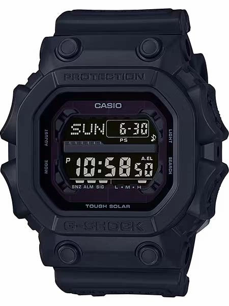 Casio G-Shock GX-56 SERIES ALL BLACK Solar Digital Mens Watch GX56BB-1