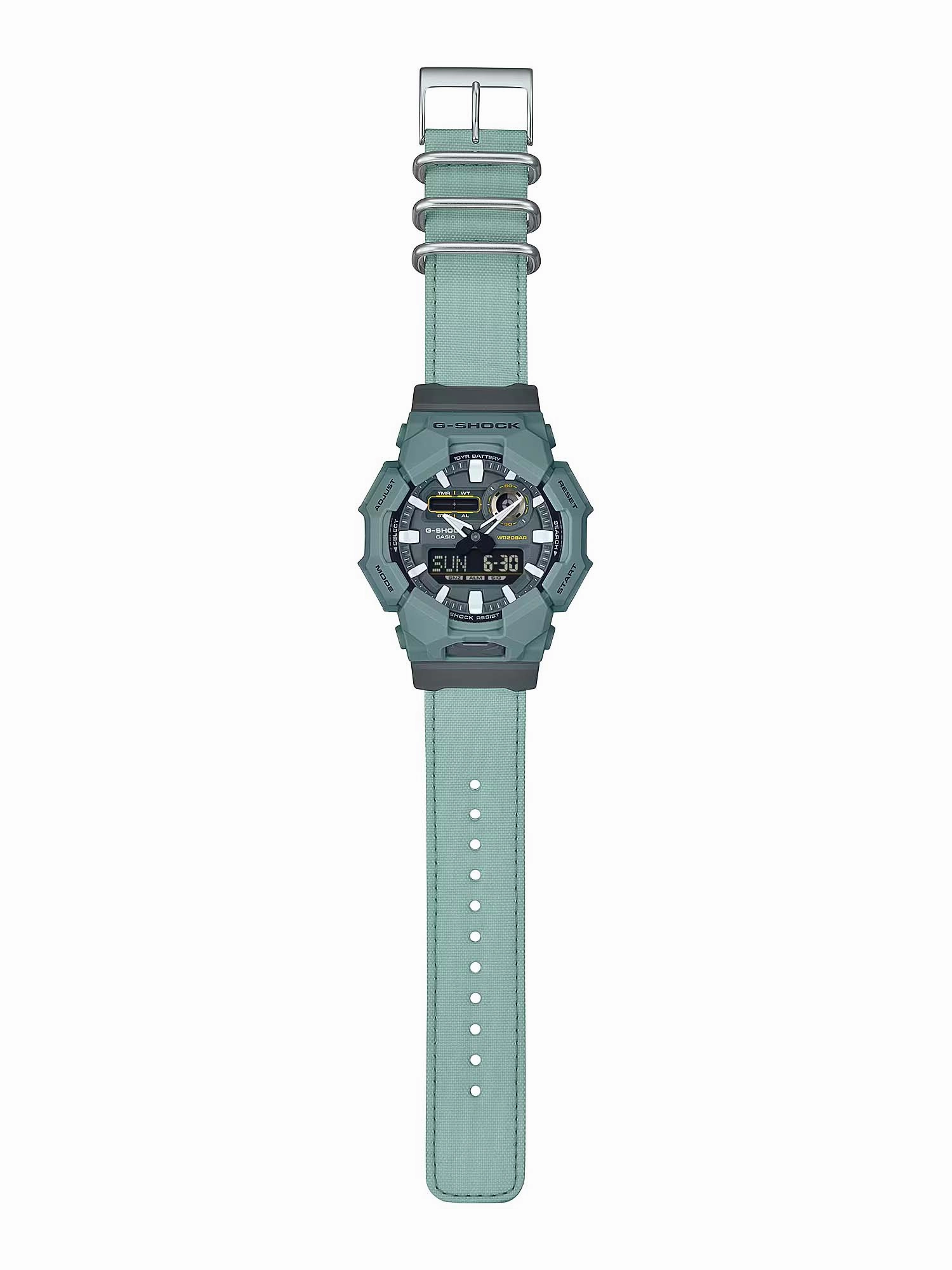 Casio G-SHOCK High-Brightness LED Large Digital Blue Watch GA010CE-2A