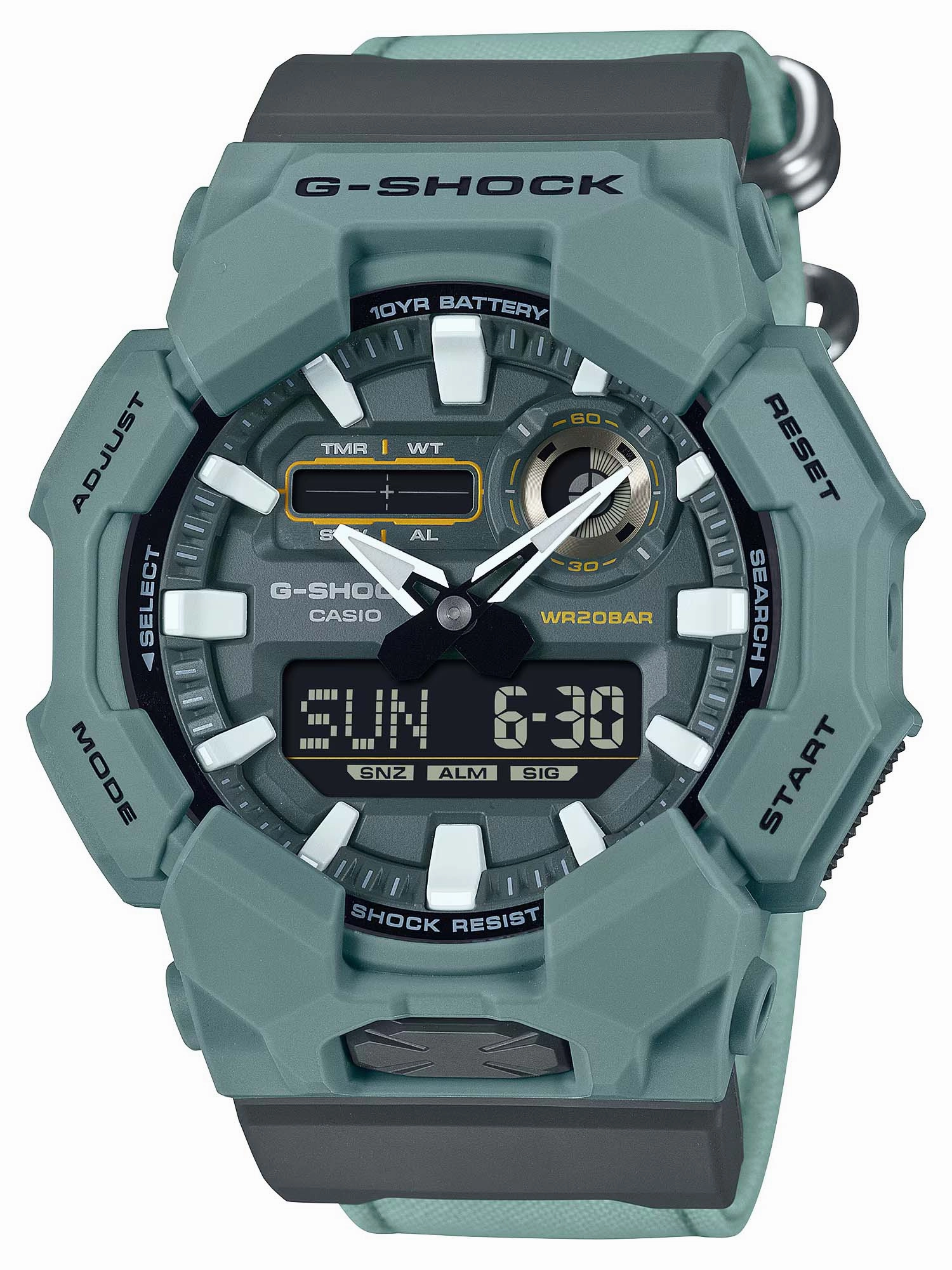 Casio G-SHOCK High-Brightness LED Large Digital Blue Watch GA010CE-2A
