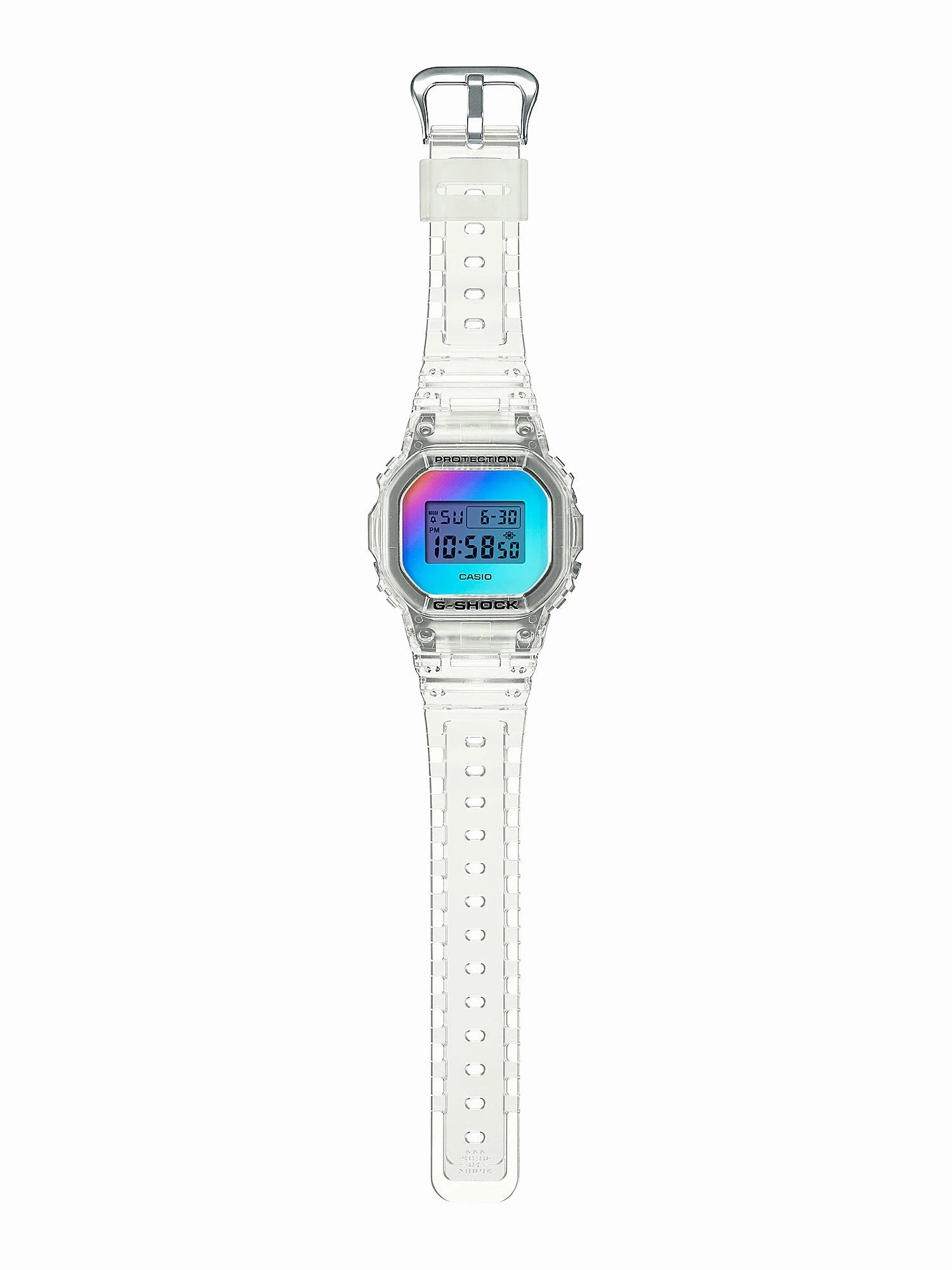 Casio G-Shock Iridescent Rainbow Vapor Watch DW5600SRS-7