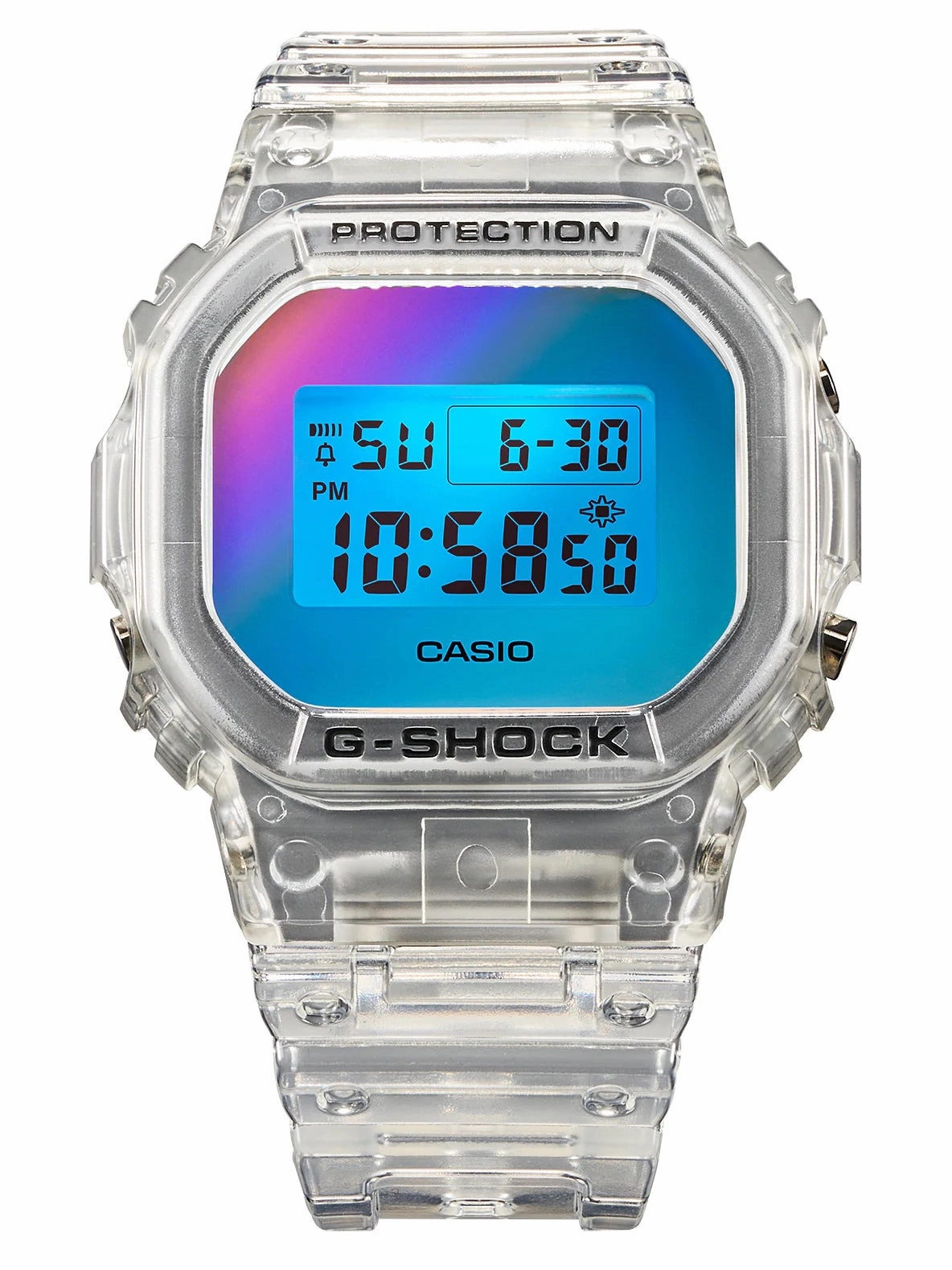 Casio G-Shock Iridescent Rainbow Vapor Watch DW5600SRS-7