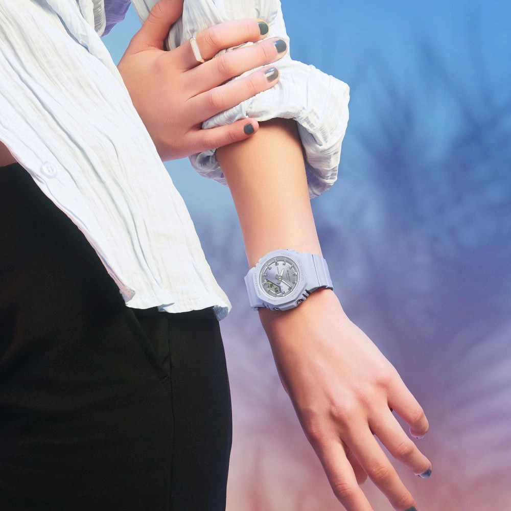 Casio G-Shock Ladies Analog-Digital Sunset Glow Watch