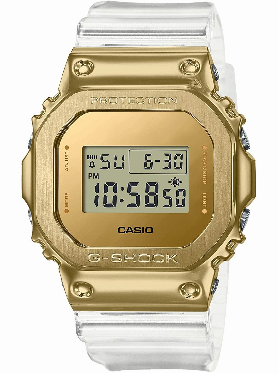 Casio G-Shock Limited Edition SKELETON GOLD Digital Mens Watch GM5600SG-9