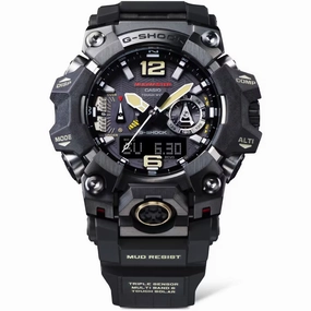 Casio G-Shock MUDMASTER Bluetooth Solar Gray Ion-Plated Mens Watch GWGB1000-1A