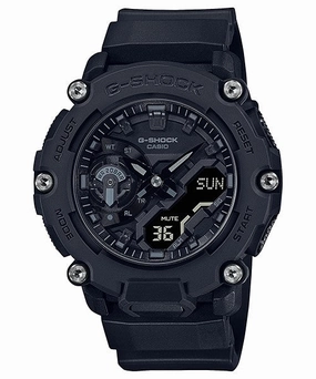 CASIO G-Shock Quartz Black Watch for Men GA-2200BB-1AER