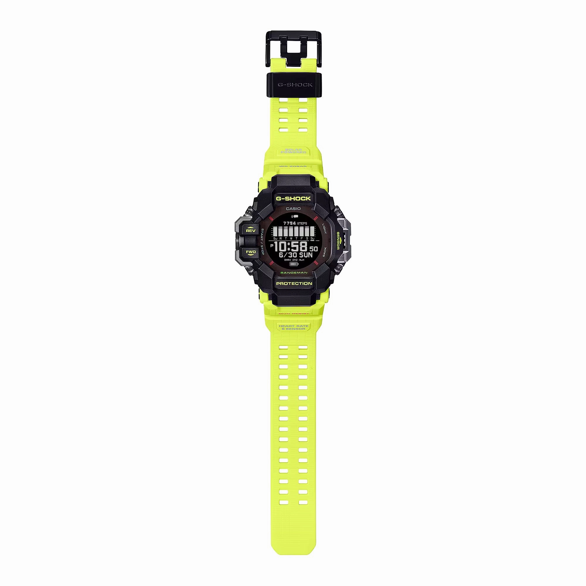 Casio G-Shock RANGEMAN RESCUE YELLOW Bluetooth Mens GPS Watch GPRH1000RY-1A