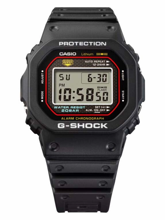 Casio G-Shock REVIVAL Original 1983 model New version Man's watch DW5000R-1A