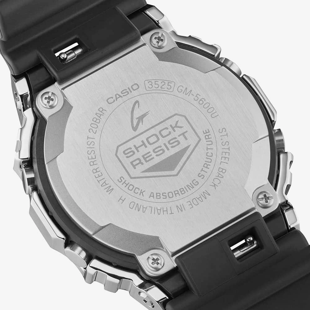 Casio G Shock Solid Colours Black Watch GM-5600U-1ER