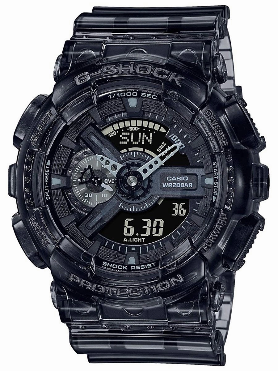 Casio G-Shock TRANSPARENT PACK Mens Watch GA110SKE-8A
