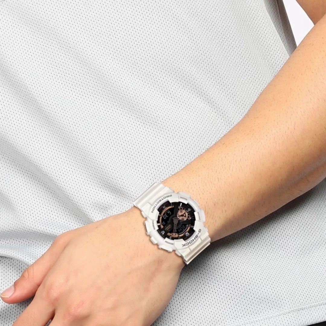 CASIO GA-110 Series Analog Digital Watch GA-110RG-7ADR