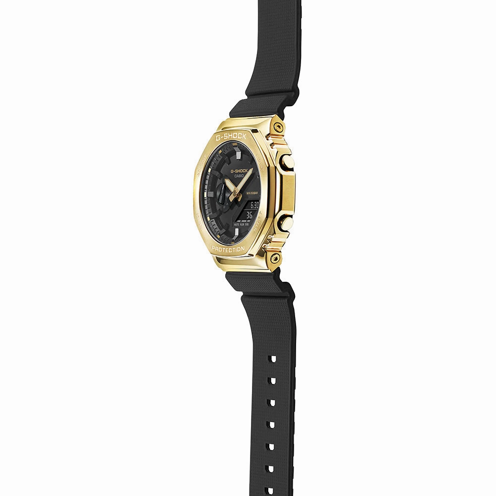 Casio GM-2100G-1A9ER Gold Analog-digital Women's Fashionable Metal Watch