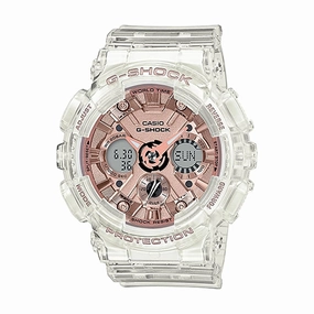 Casio GMA-S120SR-7ADR G-Shock Original With Series Transparent x Pink Gold Collection