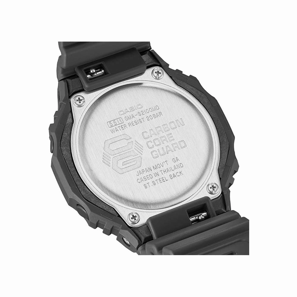 Casio GMA-S2100MD-1AER Women's Analogue-Digital Quartz Watch with Plastic Strap