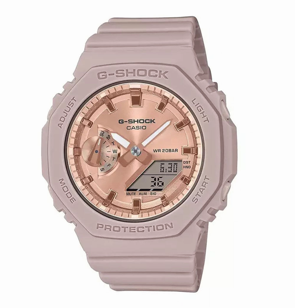 Casio GMA-S2100MD-4AER Women's Analogue-Digital Quartz Watch with Plastic Strap