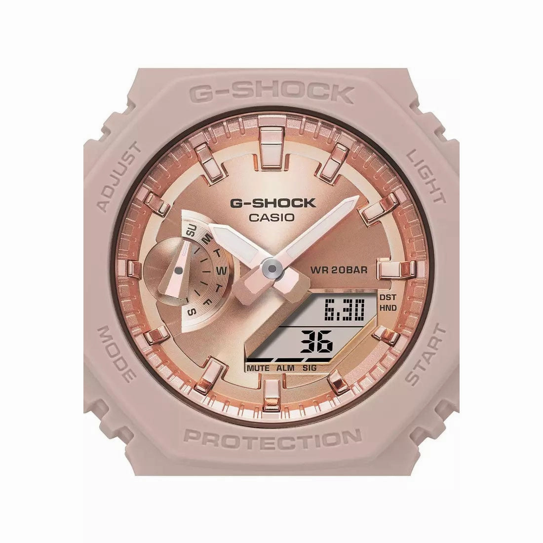 Casio GMA-S2100MD-4AER Women's Analogue-Digital Quartz Watch with Plastic Strap