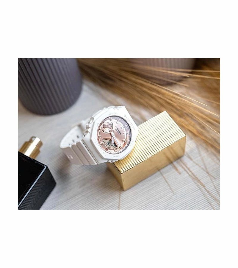 Casio GMA-S2100MD-7AER Women's Analogue-Digital Quartz Watch with Plastic Strap