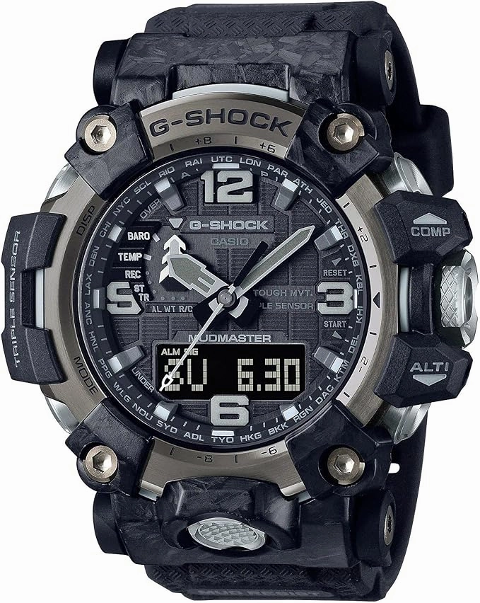 CASIO GWG-2000-1A1ER MUDMASTER Black Analog-Digital Quartz Men's Watch