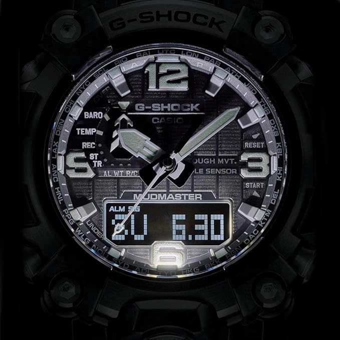 CASIO GWG-2000-1A1ER MUDMASTER Black Analog-Digital Quartz Men's Watch