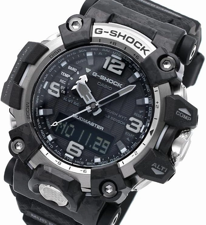 CASIO GWG-2000-1A1ER MUDMASTER Black Analog-Digital Quartz Men's Watch
