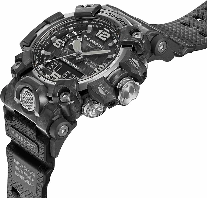 CASIO GWG-2000-1A1ER MUDMASTER Black Analog-Digital Quartz Men's Watch