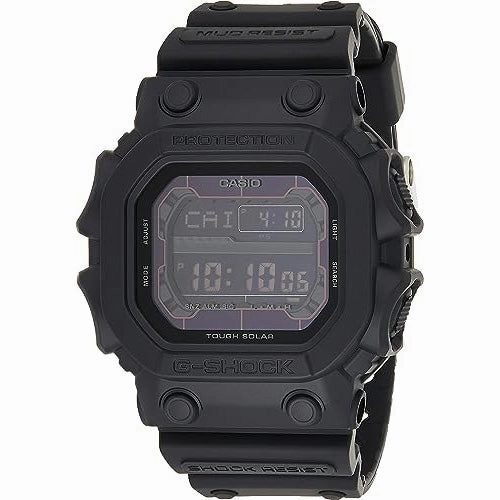 Casio GX-56BB-1ER G-Shock King Black Resin Tough Solar Watch  Shock & Water Resistant