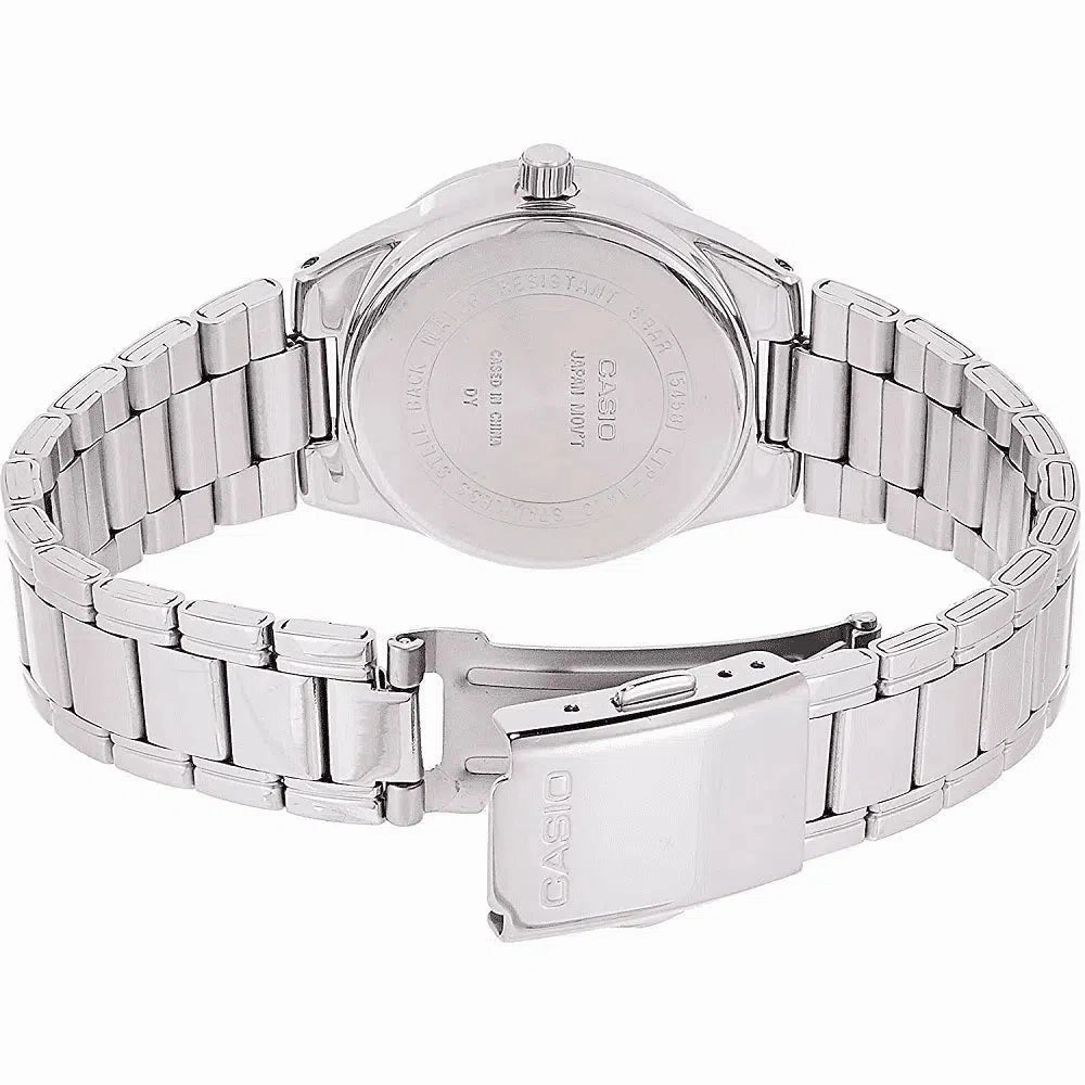 Casio LTP-1410D-1A2 Silver Stainless Watch for Women