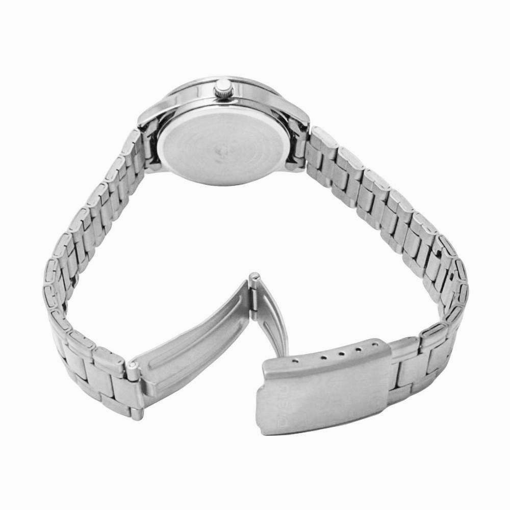 Casio LTP-V005D-1A Silver Stainless Steel Strap Watch for Women