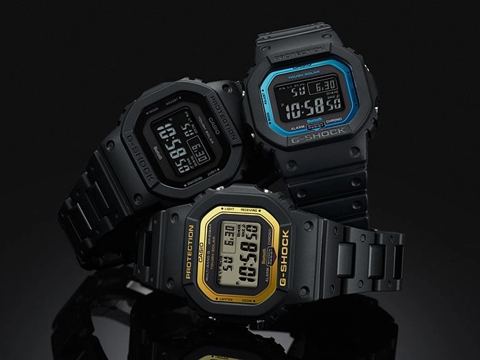 CASIO MASTER OF G Black Digital Quartz Men's Watch GW-B5600BC-1BER