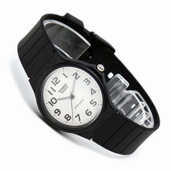 Casio MQ-24-7B2LDF Black Resin Strap Watch for Men