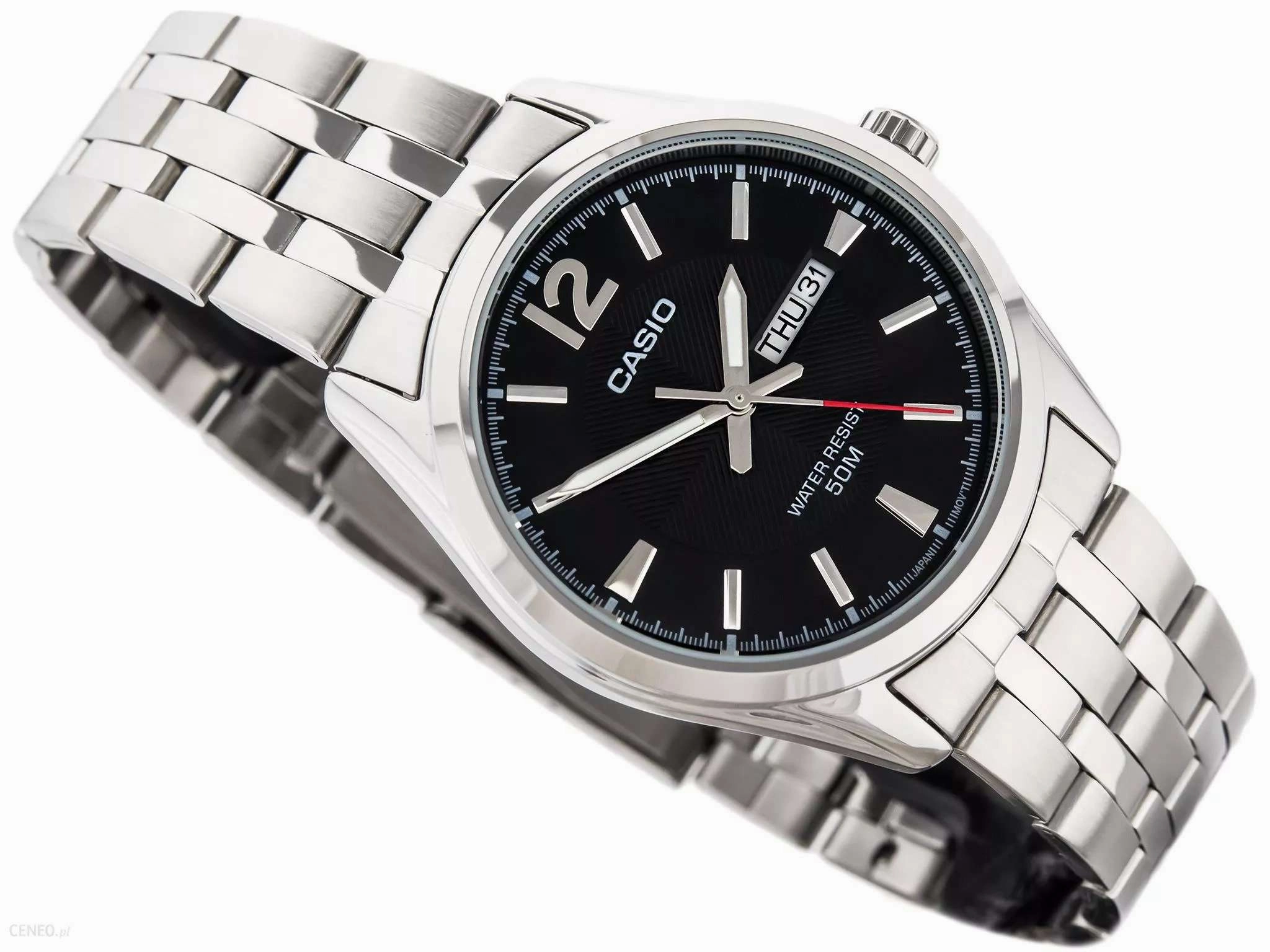 Casio MTP-1335D-1AVDF Silver Stainless Watch for Men