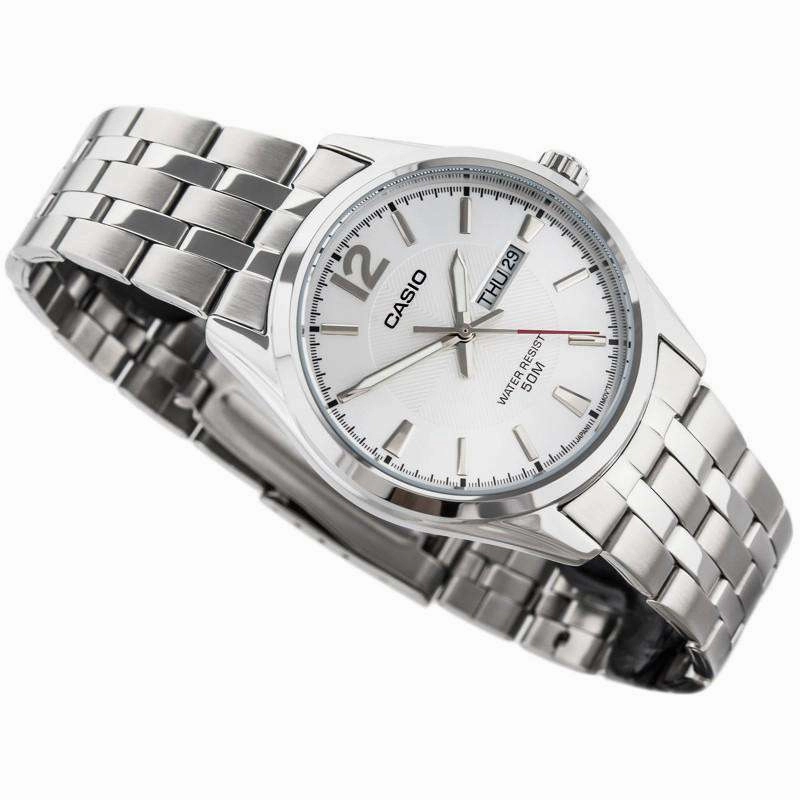 Casio MTP-1335D-7AVDF Silver Stainless Watch for Men
