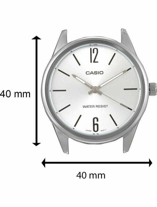 Casio MTP-V005D-7B Silver Stainless Watch for Men