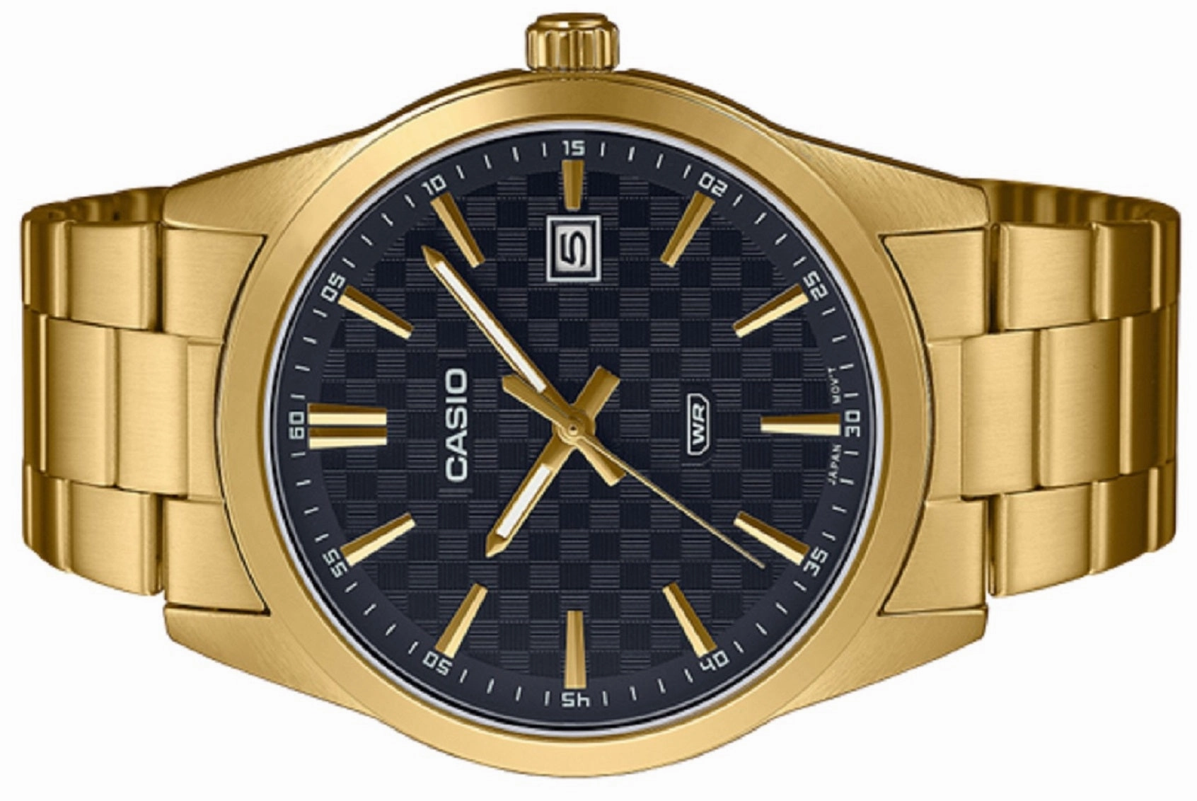 Casio MTP-VD03G-1A Gold Strap Watch for Men