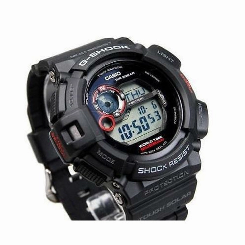 CASIO MUDMAN Black Digital Quartz Men's Watch G-9300-1DR