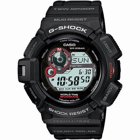 CASIO MUDMAN Black Digital Quartz Men's Watch G-9300-1DR