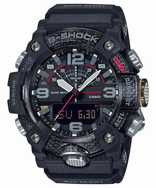 CASIO MUDMASTER Black Analog-Digital Quartz Men's Watch GG-B100-1AER