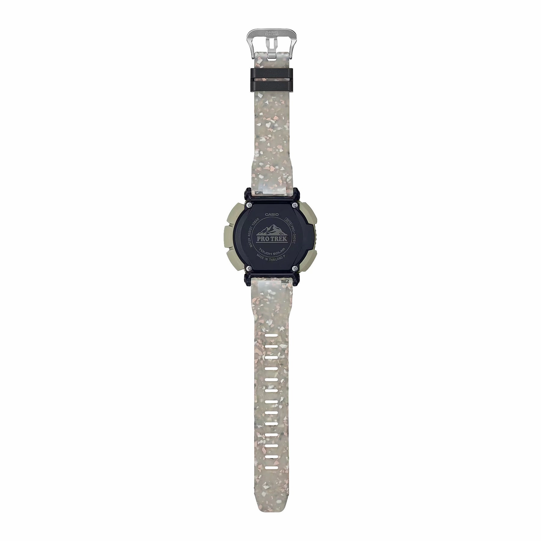 Casio PRO TREK Eco-Friendly Edition with Dual-Layer Display and Recycled Resin Strap PRG340SC-5D