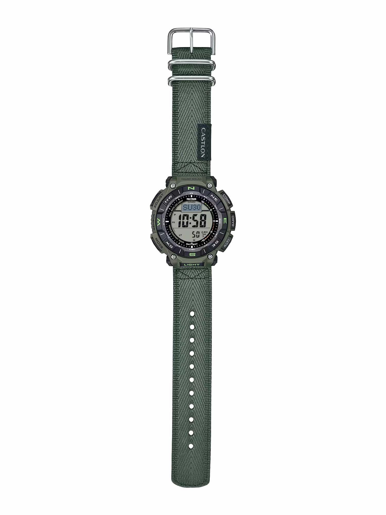 Casio Protrek CLIMBING CASTLON Triple Sensor Solar Mens Watch PRG340B-3