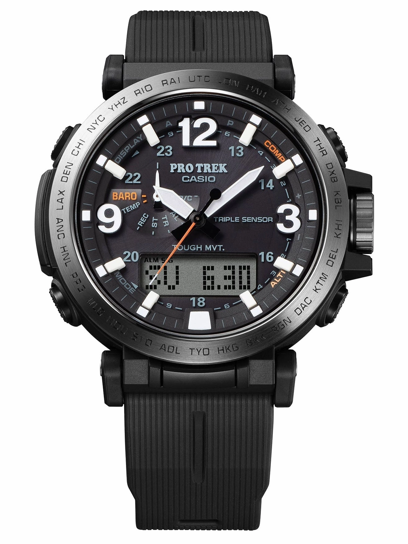 Casio PROTREK Eco-Friendly Biomass Plastics Triple Sensor Watch PRW6611Y-1