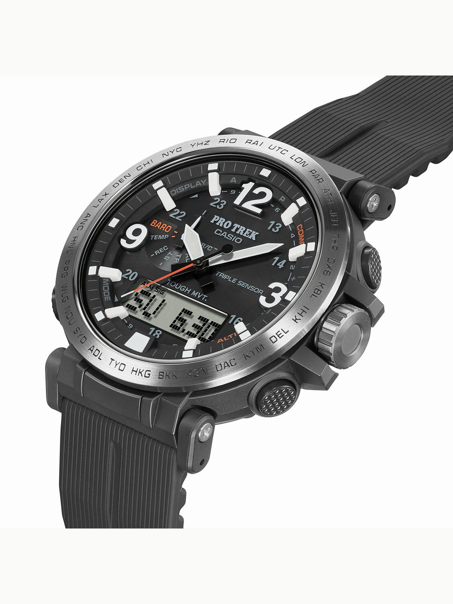 Casio PROTREK Eco-Friendly Biomass Plastics Triple Sensor Watch PRW6611Y-1
