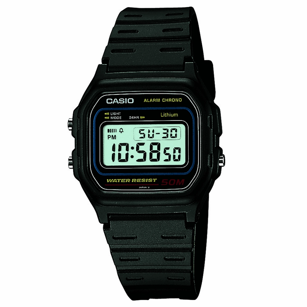 Casio Retro Collection Digital Watch W-59-1VQES