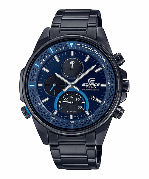 Casio Slim Line with Sapphire Crystal Blue Dial Watch EFSS590DC-2A