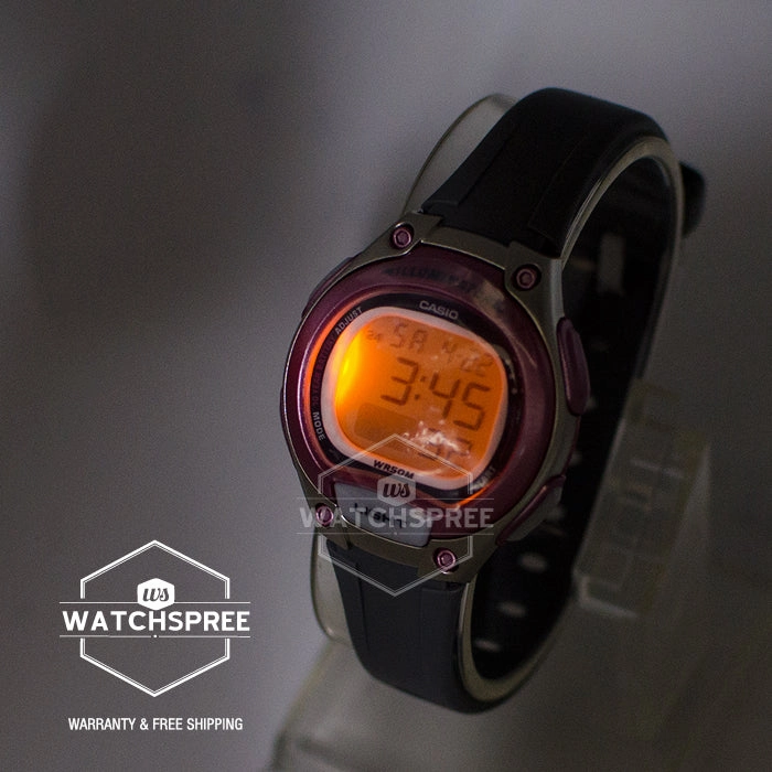 Casio Standard Digital Grey Resin Strap Watch LW203-8A